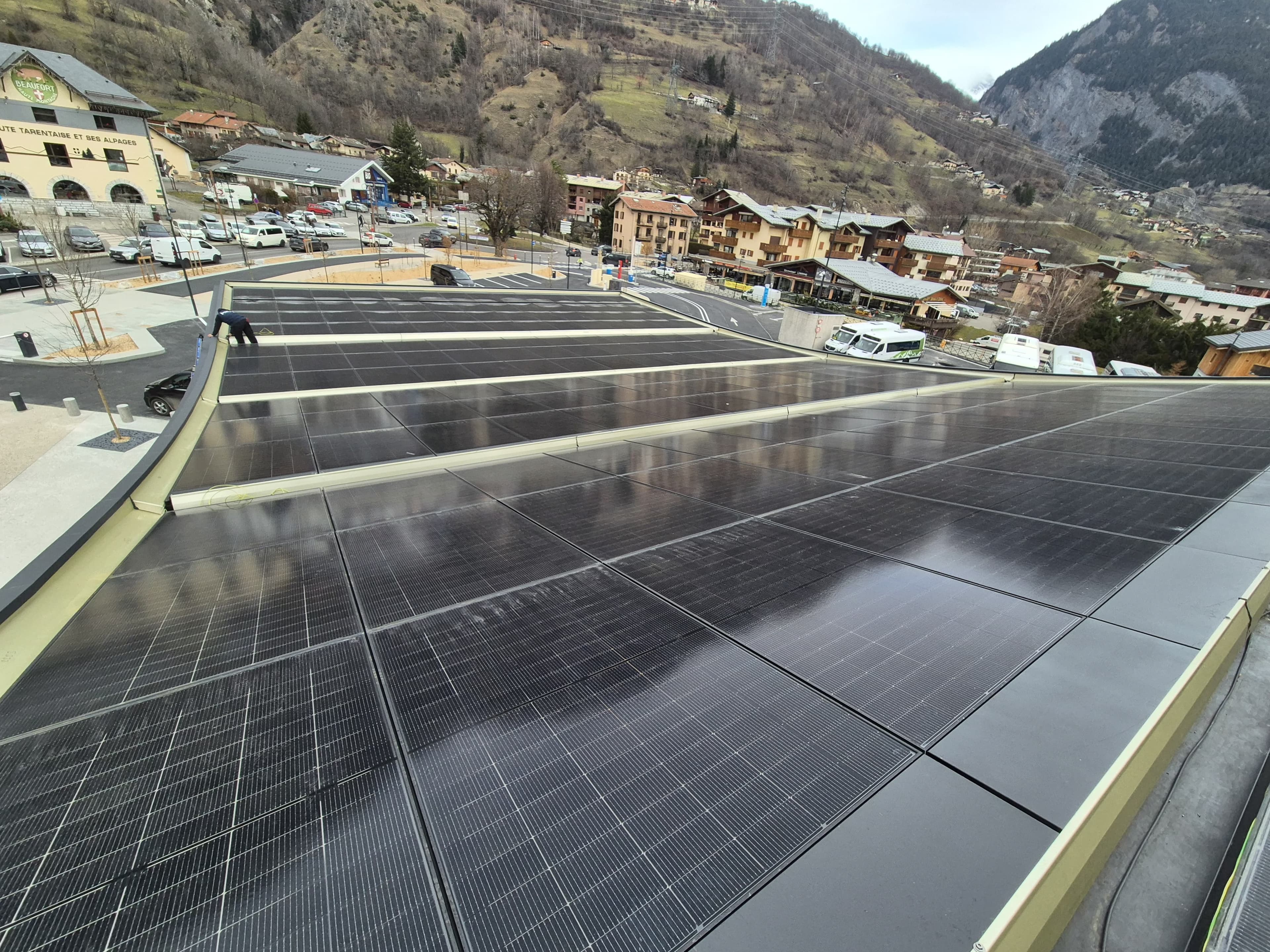 Installation photovoltaïque Aeroterm — projet 03