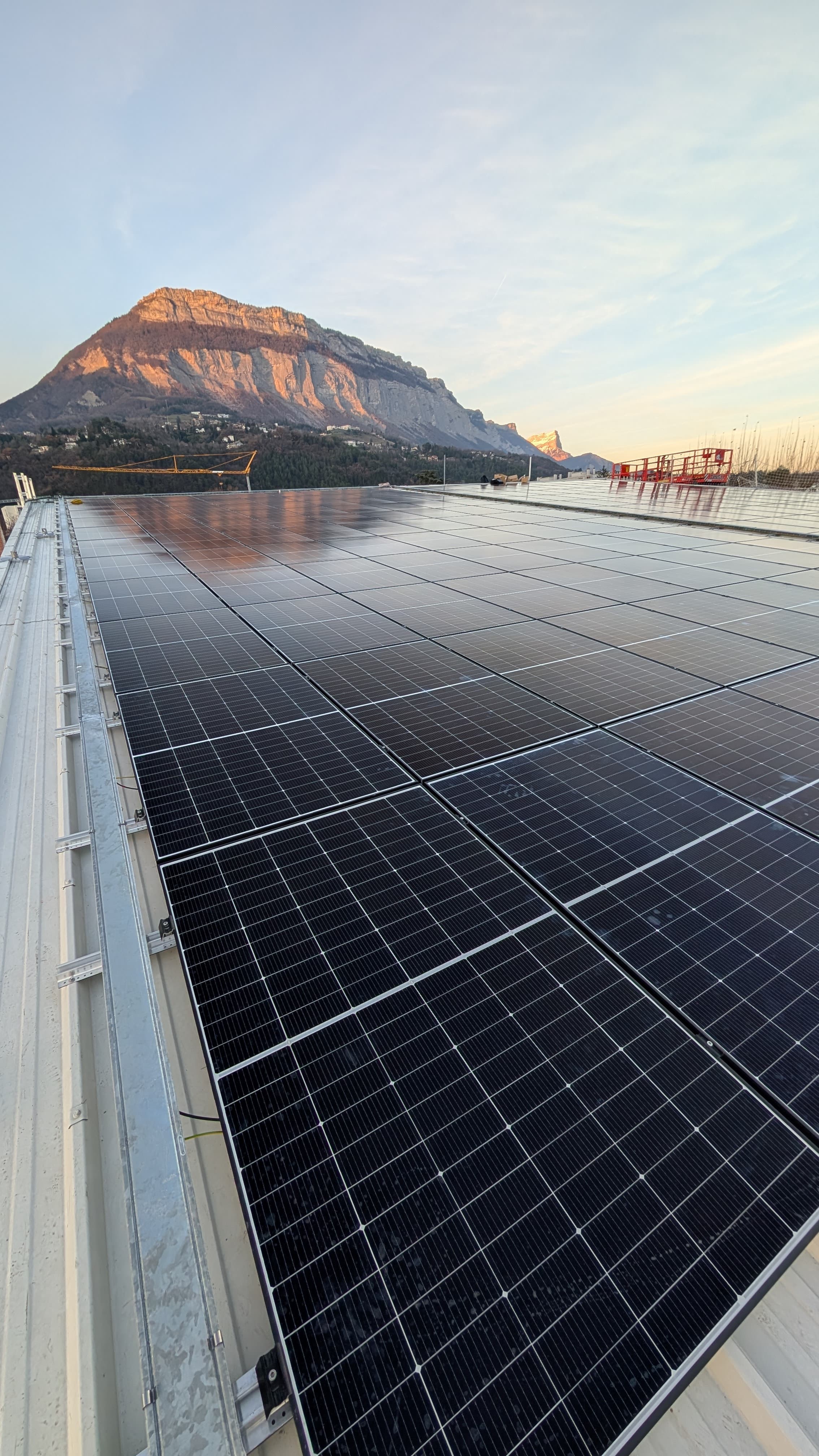 Installation photovoltaïque Aeroterm — projet 05